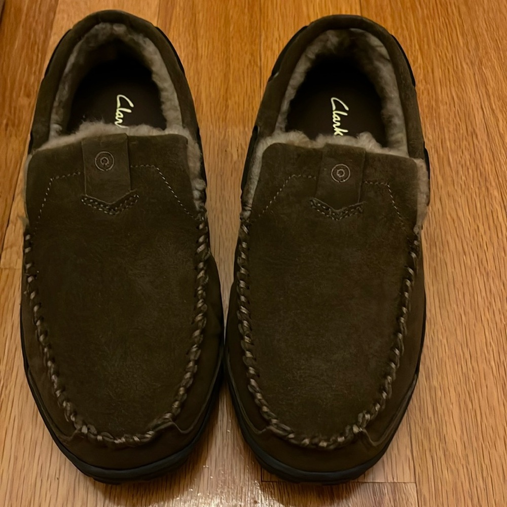 Clark’s Men’s Shoes Slippers Moccasin NWT Size 10